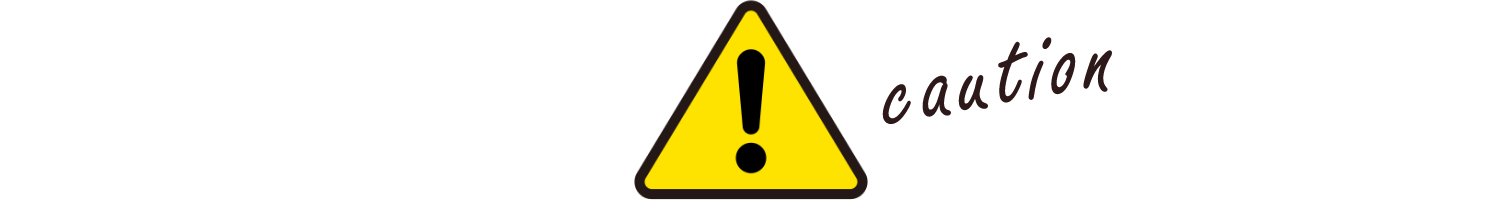caution